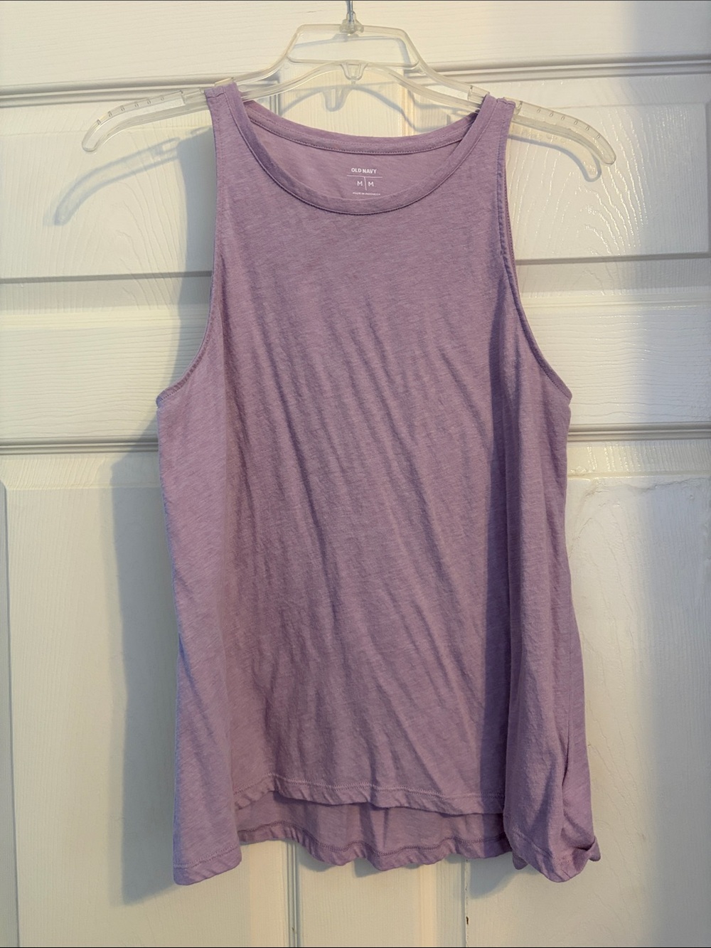 Old Navy Lavender Ribbed Tank Top - Women